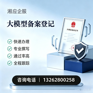 湛江大模型备案申报服务