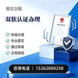 湛江双软认证申报服务