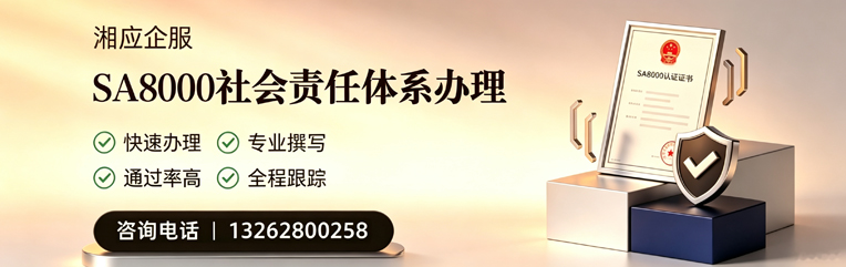 湛江SA8000社会责任体系认证服务