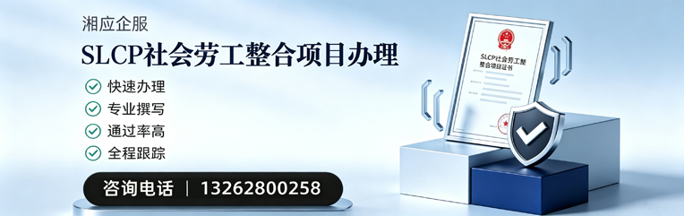 湛江SLCP社会劳工整合项目申报服务