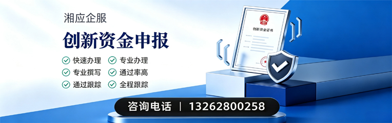 湛江创新资金申报服务