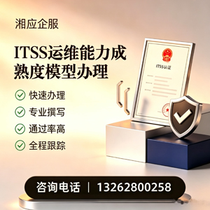 湛江ITSS运维能力成熟度模型申请服务