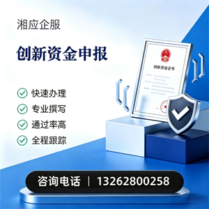湛江创新资金申报服务
