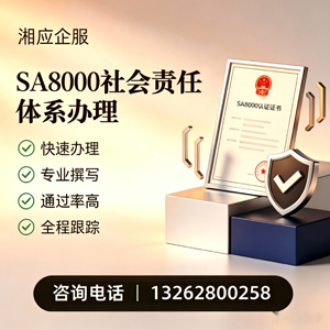 湛江SA8000社会责任体系认证服务